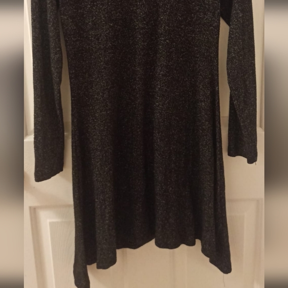 Long-Sleeve Ribbed Sweater Dress - Picture 3 of 4
